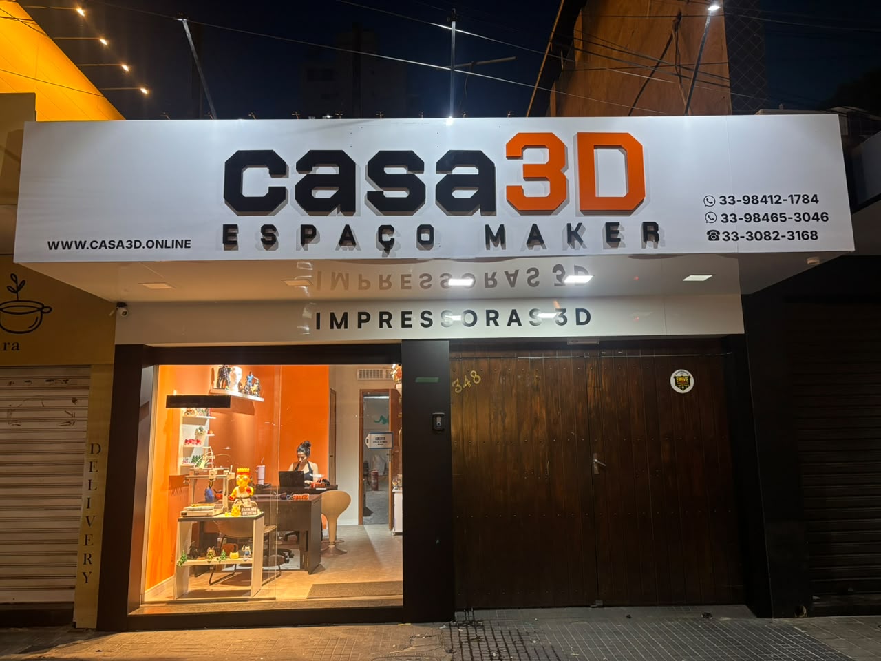 Fachada da Casa 3D em Governador Valadares