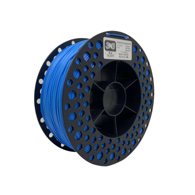 Filamento Dynalabs 3N3 PLA Azul Celeste 1 kg