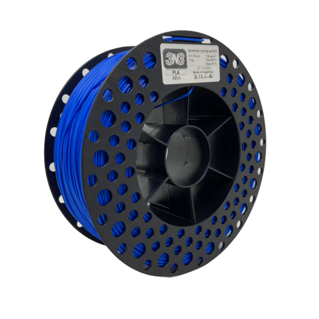 Filamento Dynalabs 3N3 PLA Azul 1 kg