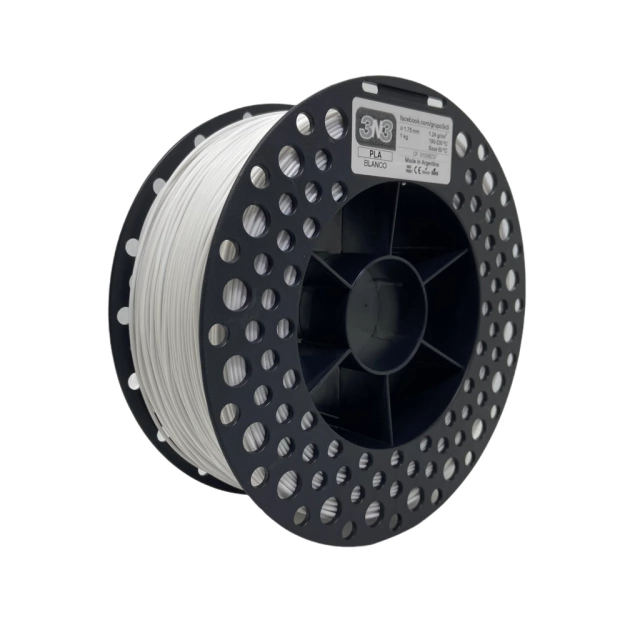 Filamento Dynalabs 3N3 PLA Branco 1 kg