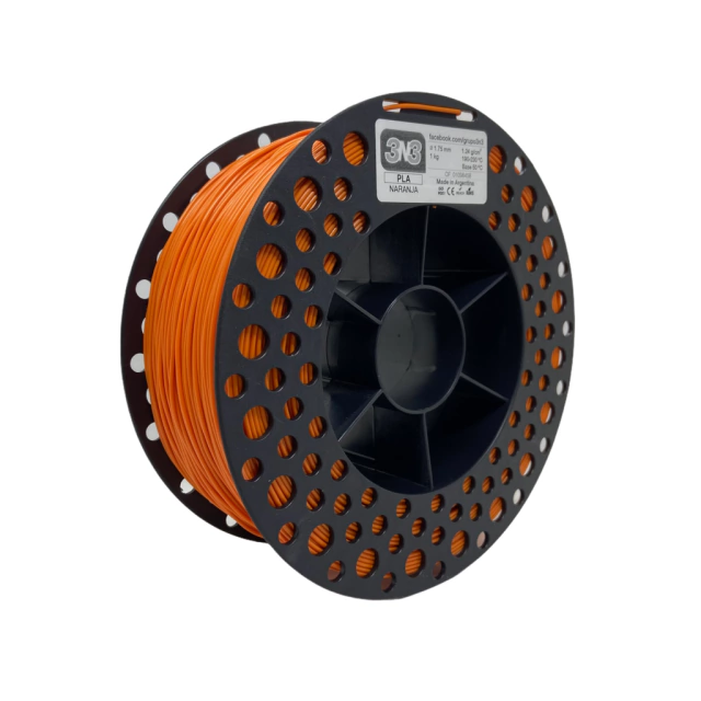 Filamento Dynalabs 3N3 PLA Laranja 1 kg
