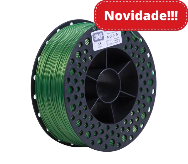 Filamento Dynalabs 3N3 PLA Verde 1 kg