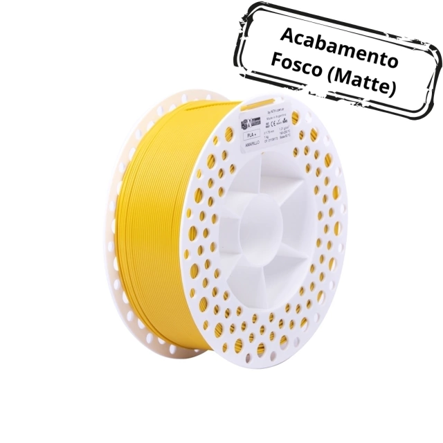 Filamento Dynalabs 3NMAX PLA+ Matte Amarelo 1 kg