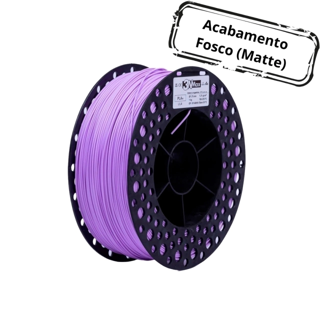 Filamento Dynalabs 3NMAX PLA+ Matte Lilás 1 kg