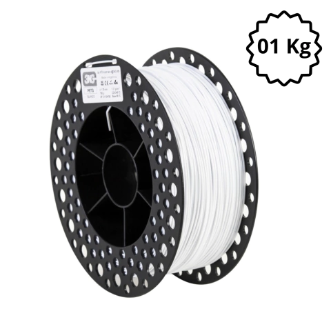 Filamento Dynalabs PETG Branco 1 kg