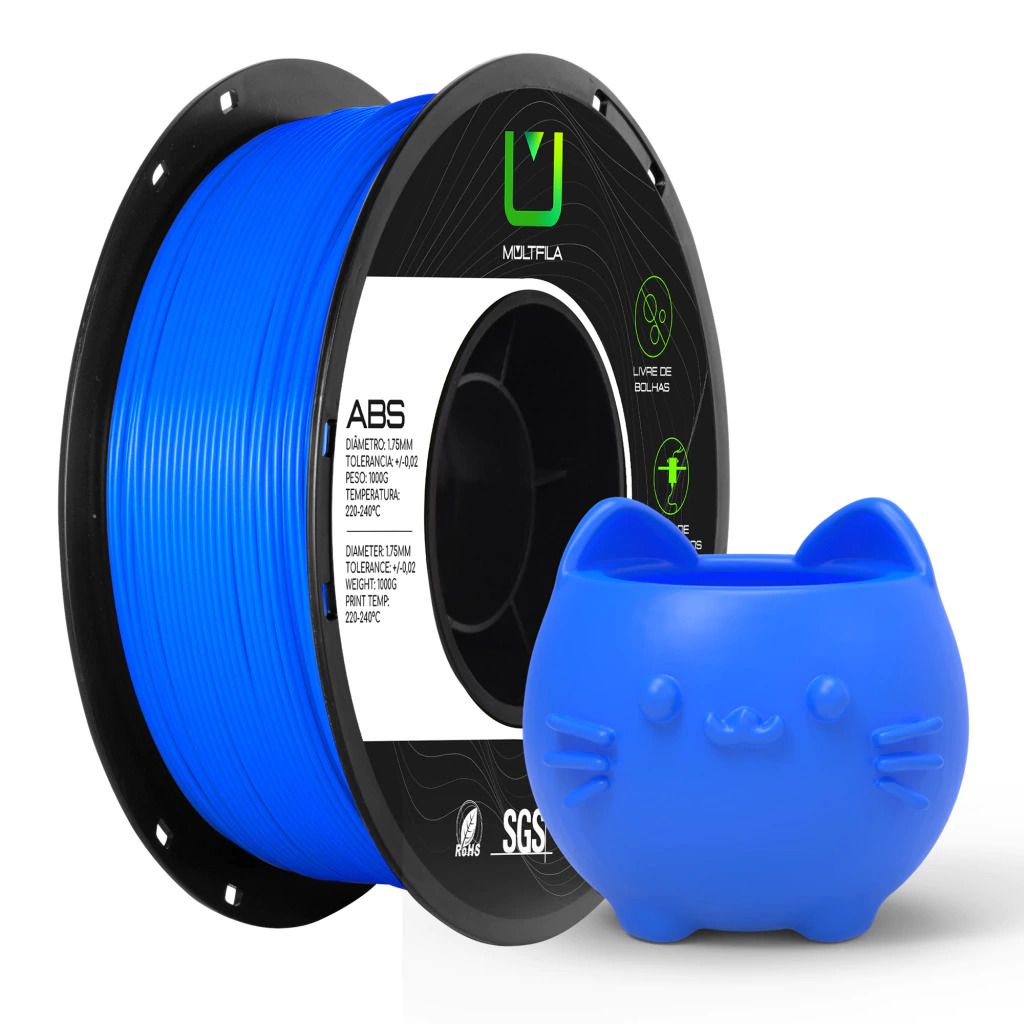 Filamento Multfila PLA Azul 1 kg