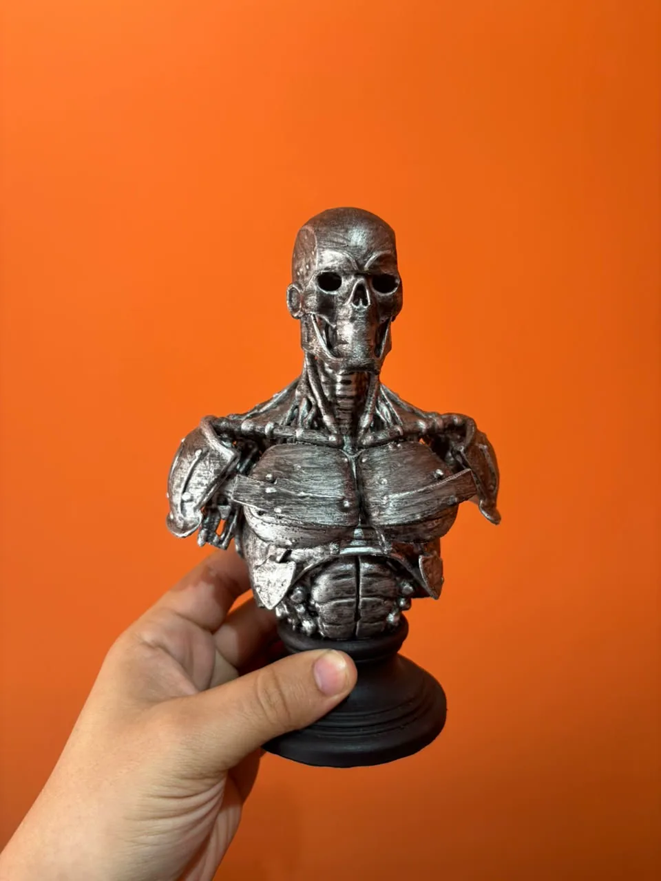 Detalhes anatômicos de busto produzido pela Casa 3D