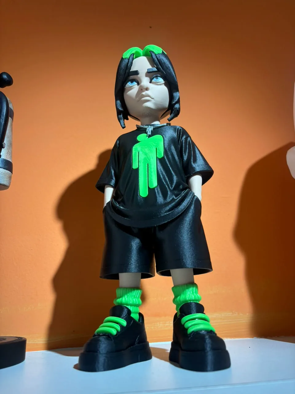 Personagem impresso e finalizado pela Casa 3D