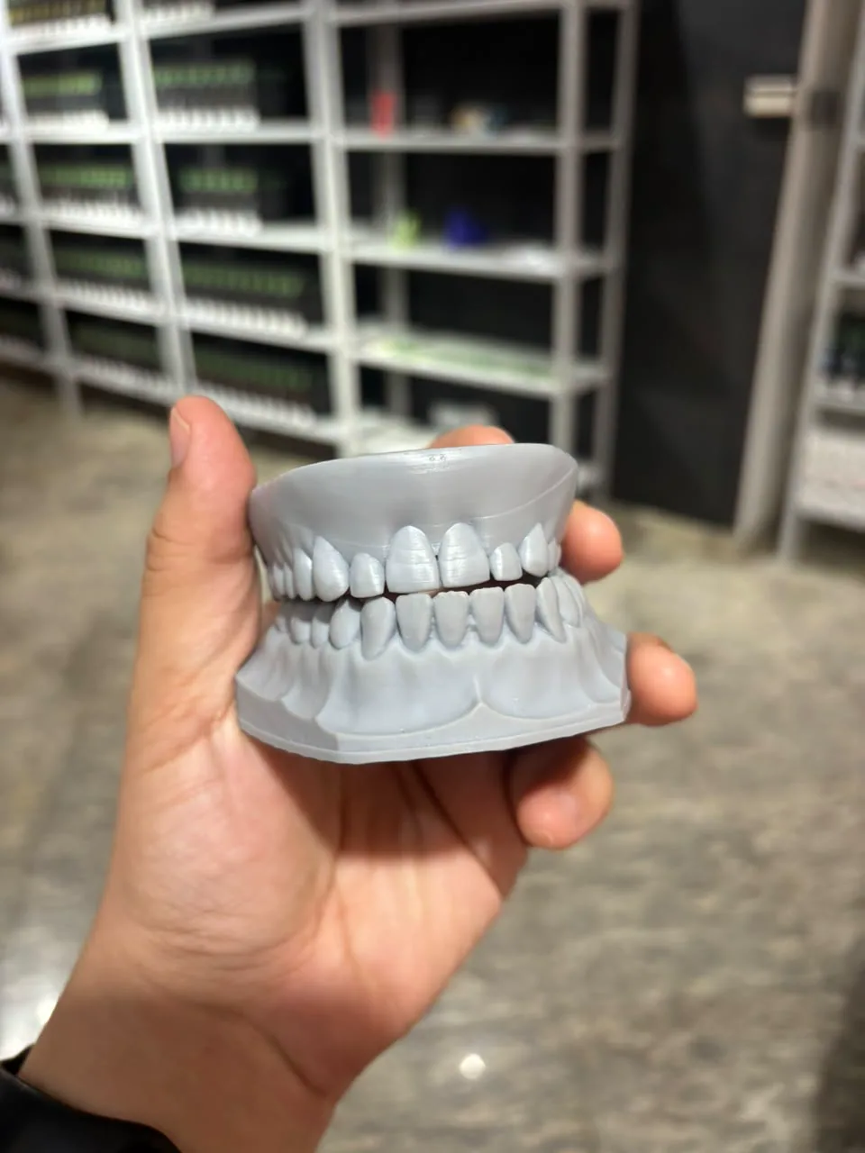 Modelo odontológico de alta precisão impresso pela Casa 3D